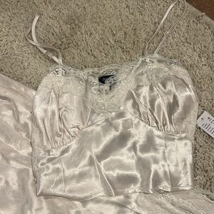 Beverly and Beck Satin Set